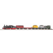 Piko H0 Startset - Stoomlocomotief met diverse goederenwagons - (57123)