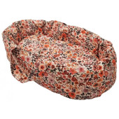 Hollie - Poppendraagmand Retro Flowers