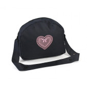 4004181853260 - Bayer Chic - Poppen Luiertas - hartje Navy Grijs