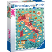 Ravensburger - Map of Italy Sweet (1000)