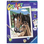 Ravensburger - Schilderen op nummer - Foaling Around