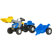 Rolly Toys - rollyKid NH T7040 met Voorlader en Aanhanger