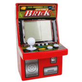 Brickgame retro 26 spellen - 9x8,5x15cm - rood