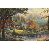 Thomas Kinkade - Peaceful Moments (500) - Puzzel