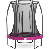 Salta Comfort Trampoline 153cm + Veiligheidsnet - Roze