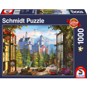 Schmidt - Uitzicht op het Sprookjeskasteel (1000) - Puzzel