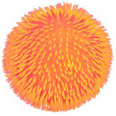 Super Mega Squeezy Puffer Bal 23cm - Oranje/Geel