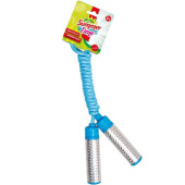 Summertime Springtouw 210 cm - Blauw/Zilver