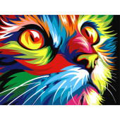 Diamond Painting - (50x40cm) - Poes