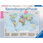 Ravensburger - Staatkundige Wereldkaart (1000)