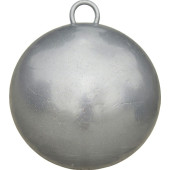 Skippybal 70cm Zilvergrijs met Glitter