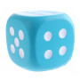 Dobbelsteen 12x12 cm Blauw