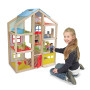 Melissa & Doug - Hoog houten poppenhuis