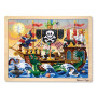 Pirate Adventure - Houten Legpuzzel - 48 pc