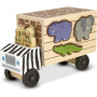 Melissa & Doug - Houten Vormenstoof Safari Dieren