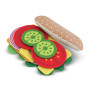 Melissa & Doug - Voedsel Sandwichset van Vilt 