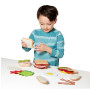 Melissa & Doug - Voedsel Sandwichset van Vilt 