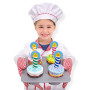 Melissa & Doug - Houten Cupcake Set