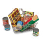 Melissa & Doug - Metalen Winkelmandje met Inhoud