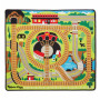 Melissa & Doug - Speelkleed Treinrails (incl treinen)