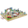 Melissa & Doug - Houten Meeneem Stad met Rails