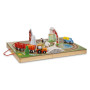 Melissa & Doug - Houten Meeneem Boerderijrails