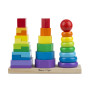 Melissa & Doug - Geometrische Houten Stapelaar