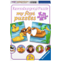 My first puzzles - Lieve Dieren (9x2)