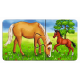 My first puzzles - Lieve Dieren (9x2)