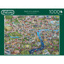 Falcon Map of London (1000)