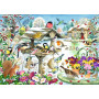 Falcon Winter Garden Birds (500)