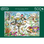 Falcon Winter Garden Birds (500)