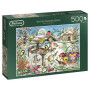 Falcon Winter Garden Birds (500)