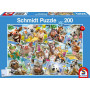 Schmidt - Dieren Selfies (200) - Puzzel