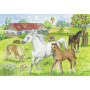 Ravensburger - Op de manege (2x24) - Kinderpuzzel