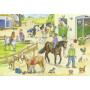 Ravensburger - Op de manege (2x24) - Kinderpuzzel