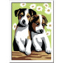 Ravensburger Schilderen op nummer Schattige Puppies