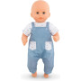 Corolle - Babypop Mijn Eerste Poppenkleding BB12 T- Shirt & Overall - 30 cm