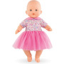 Corolle - Babypop Mijn Eerste Poppenjurk Pink Sweet Dreams BB 14" - 36 cm