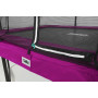 Salta Comfort Trampoline 214x153cm + Veiligheidsnet - Roze