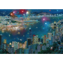 Schmidt - Vuurwerk boven Hong Kong (1000) - Puzzel