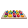 Angel Toys - Houten Alfabetpuzzel (Rubberhout)