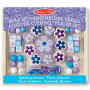 Melissa & Doug - Houten Kralenset met Glinsterende Bloemen