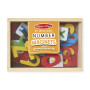 Melissa & Doug - 37 Houten Cijfer Magneetjes