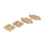 BRIO Korte Rechte Rails - 33393