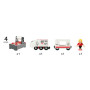 BRIO Witte RC locomotief met afstandsbediening