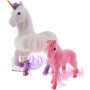 Toi-Toys Speelset Unicorn met Veulen 3-delig Wit/roze