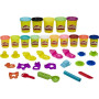 Play-Doh 15 potjes en accessoires - 1170 gram - Klei