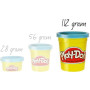 Play-Doh 5 potjes klei - 560 gram - plus zilver