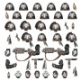 Warhammer 40K - Raven Guard - Primaris Upgrades & Transfers (55-13)